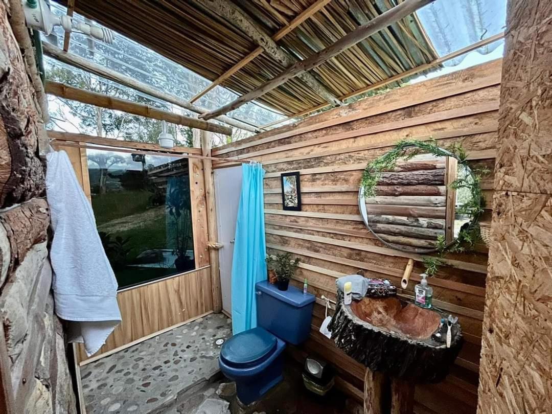 Eco-cabaña piemonte Guasca Exterior foto